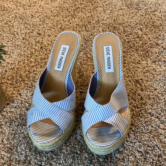 Steve Madden Espadrille Wedges - Picture 3 of 5